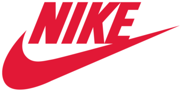 Red nike logo png