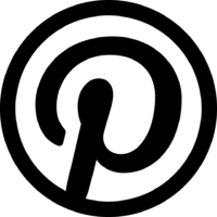 Pinterest icon, png