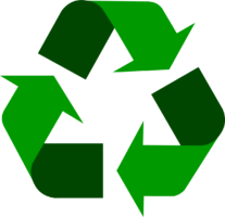 Recycling neon sign
