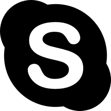 The logo of Skype, PNG