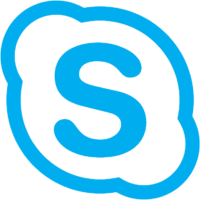 Skype logo, PNG