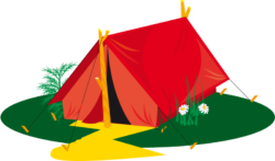 Camping, tent