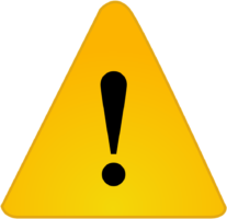 The sign “attention!”