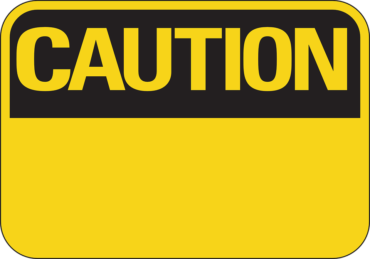 Caution logo