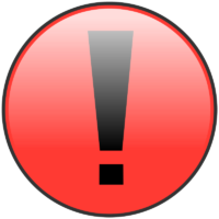 Attention sign, png, icon
