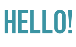 Text “Hello”, png, logo