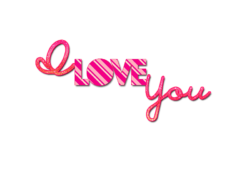 I love you, png, sticker
