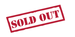 Sold out icon, sold out logo