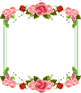 Flowers, frame, photo