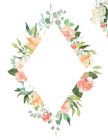 Photo frame, template, png
