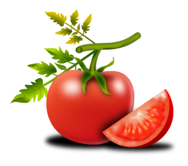 Red tomato, vegetables