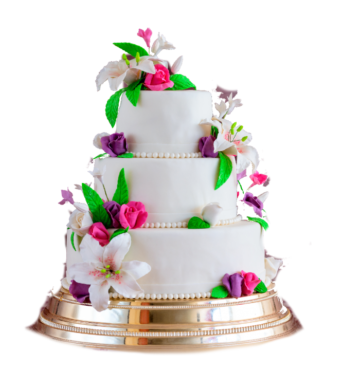 Beautiful wedding cake, wedding