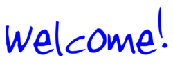 Welcome, different inscription