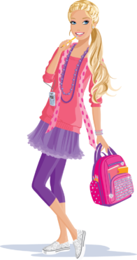 Barbie doll, drawing