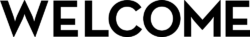 Welcome, emblem, PNG