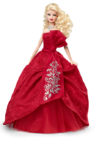 Barbie doll in a dress