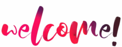 Logo, inscription, welcome, PNG