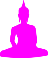 Buddha silhouette