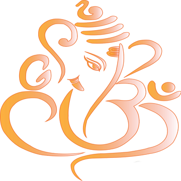Ganesha, the symbol of om