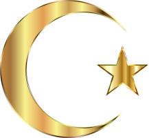 Islam crescent and star