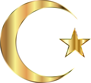 Islam crescent and star