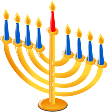 Seven – candle Hanukkah