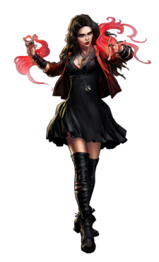 Wanda the Scarlet Witch art