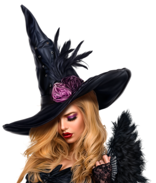 The blonde witch