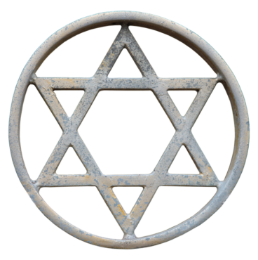 The Star of David in the circle