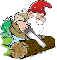The gnome is working