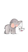 Elephant and bunny
