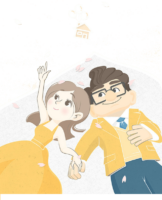 Happy couple