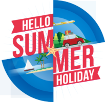 Summer, sun, beach, png