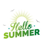 summer, logo, poster