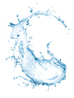 Water splashes