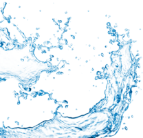 Background, water splashes