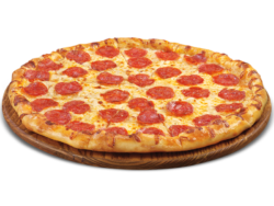 Pepperoni pizza
