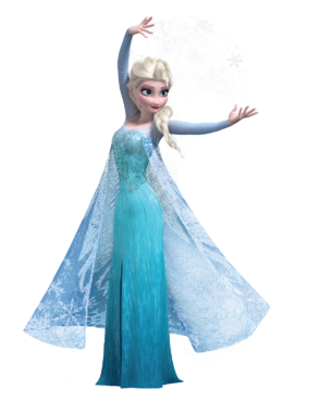 Elsa frozen, cartoon