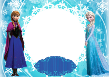 Frozen 2, Anna and Elsa photo frame