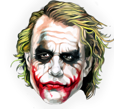 Joker portrait