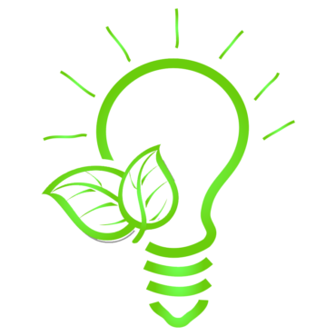 Light bulb, plant, eco