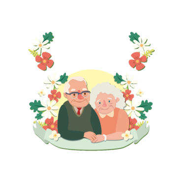 Grandma and grandpa