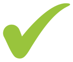 Green check mark