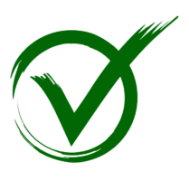 green, tick, sign