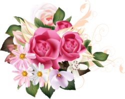 Beautiful flowers, bouquets