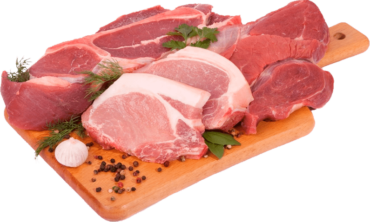 Meat products, food