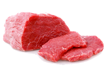 A piece of beef
