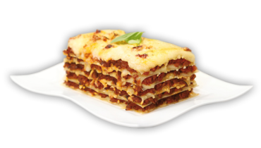Lasagna with cheese