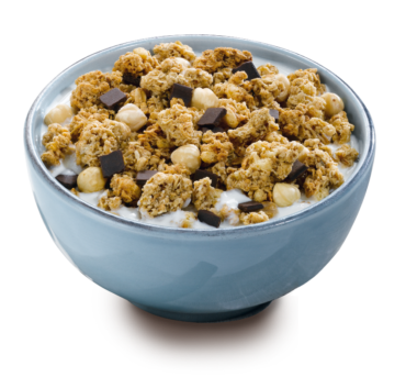 Breakfast cereals granola muesli