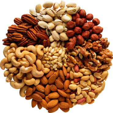 Assorted nuts, food, png